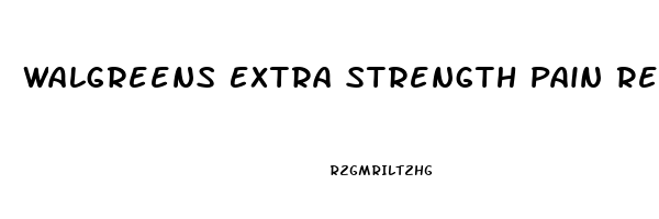 Walgreens Extra Strength Pain Reliever Caplets