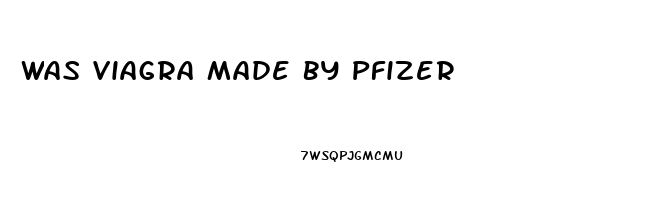 Was Viagra Made By Pfizer