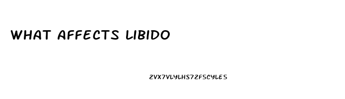 What Affects Libido
