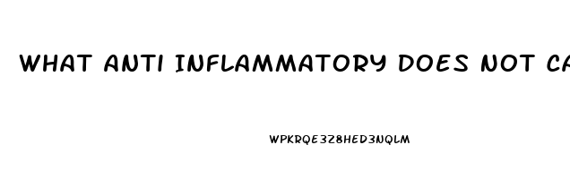 What Anti Inflammatory Does Not Cause Impotence