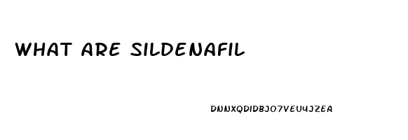 What Are Sildenafil