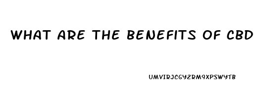 What Are The Benefits Of Cbd Oil