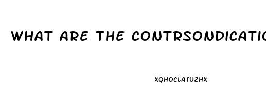 What Are The Contrsondications Of Cbd Oil