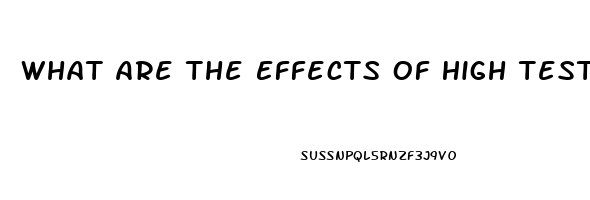 What Are The Effects Of High Testosterone On Female Sex Drive