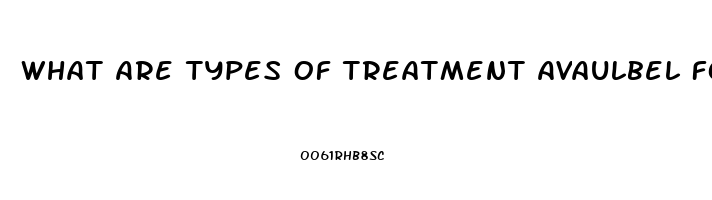 What Are Types Of Treatment Avaulbel For Sexual Dysfunction