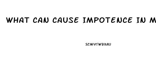 What Can Cause Impotence In Men Over 55