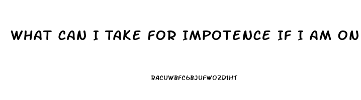 What Can I Take For Impotence If I Am On Antidepressants