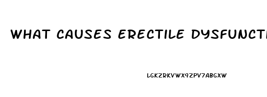 What Causes Erectile Dysfunction In Older Men