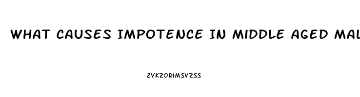 What Causes Impotence In Middle Aged Males