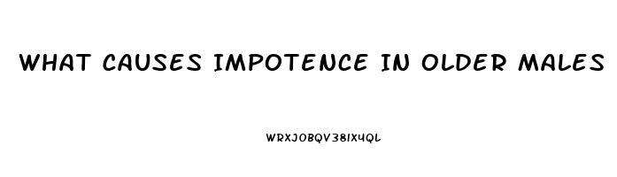 What Causes Impotence In Older Males