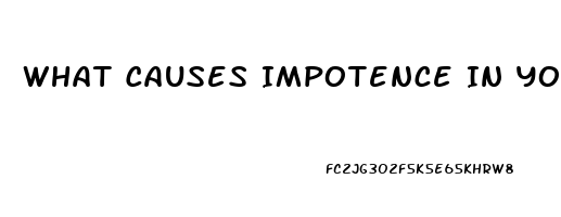 What Causes Impotence In Young Males