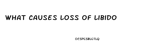 What Causes Loss Of Libido