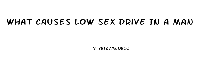 What Causes Low Sex Drive In A Man