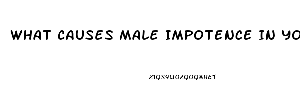 What Causes Male Impotence In Young Males