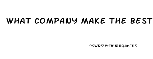 What Company Make The Best Cbd Oil