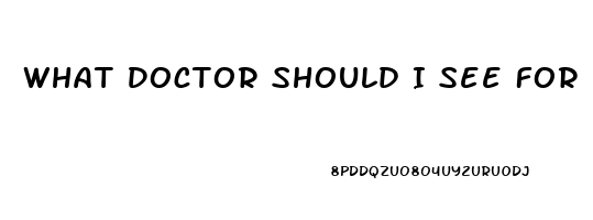 What Doctor Should I See For Lack Of Sex Drive