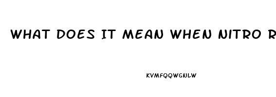 What Does It Mean When Nitro Relieves Chest Pain