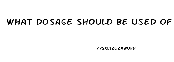 What Dosage Should Be Used Of Cbd Oil For Back Pain