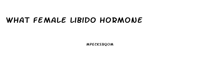 What Female Libido Hormone