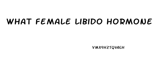 What Female Libido Hormone