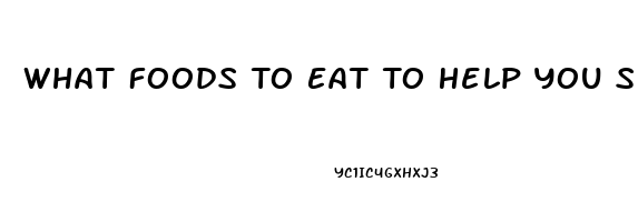 What Foods To Eat To Help You Sleep