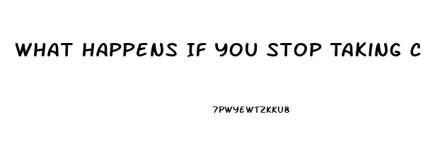 What Happens If You Stop Taking Cbd Oil