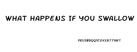 What Happens If You Swallow Cbd Oil