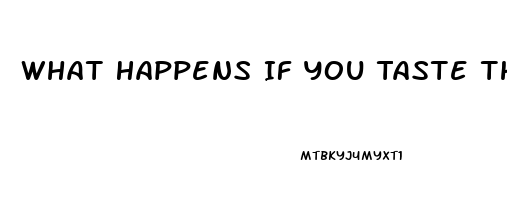 What Happens If You Taste The Oil In An Empty Cbd Pen