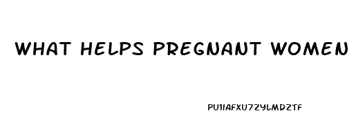 What Helps Pregnant Women Sleep