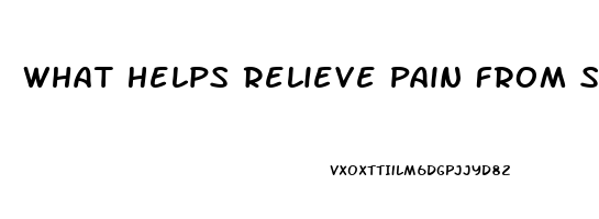 What Helps Relieve Pain From Sunburn