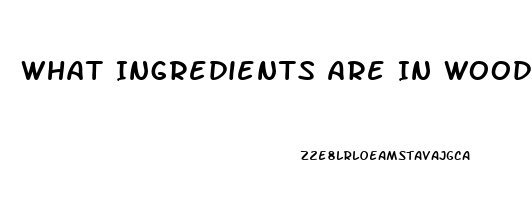 What Ingredients Are In Woody Erection Pills