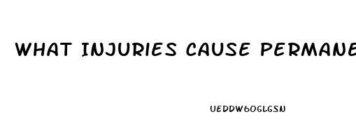 What Injuries Cause Permanent Impotence In Men