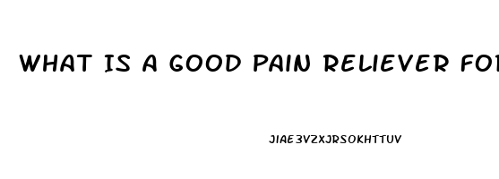 What Is A Good Pain Reliever For Sciatica