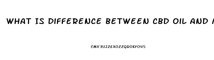 What Is Difference Between Cbd Oil And Mct Oil