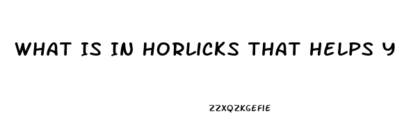 What Is In Horlicks That Helps You Sleep