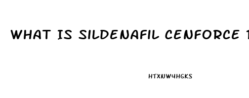 What Is Sildenafil Cenforce 100mg