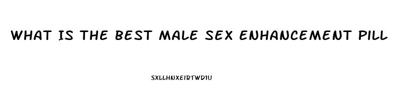 What Is The Best Male Sex Enhancement Pill