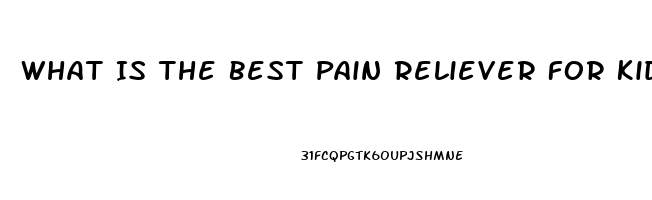 What Is The Best Pain Reliever For Kidney Pain