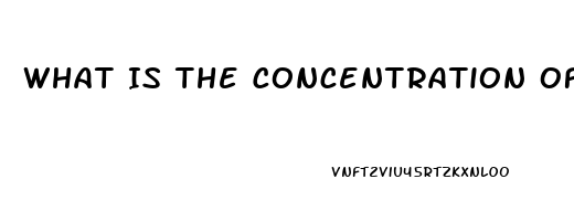 What Is The Concentration Of Cbd In Hemp Oil