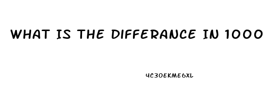 What Is The Differance In 1000mg And10000 Mg Cbd Oil