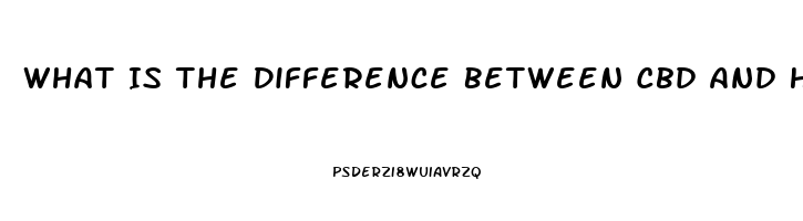 What Is The Difference Between Cbd And Hemp Seed Oil