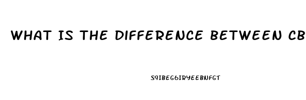 What Is The Difference Between Cbd Oil And Hemp Oil