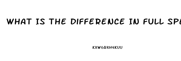 What Is The Difference In Full Spectrum And Broad Spectrum Cbd Oil