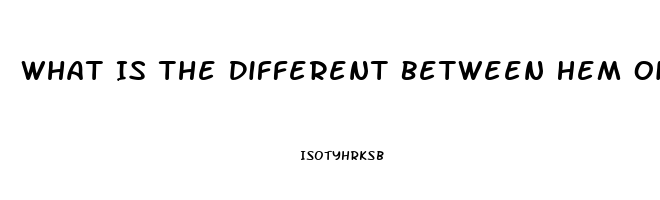 What Is The Different Between Hem Oil And Cbd