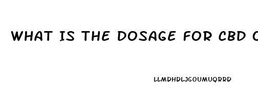 What Is The Dosage For Cbd Oil In Dogs