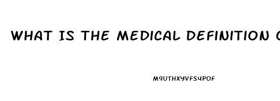 What Is The Medical Definition Of Impotence