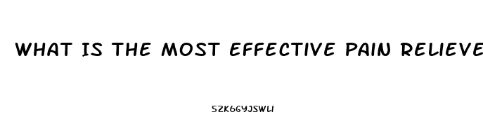 What Is The Most Effective Pain Reliever For Toothache