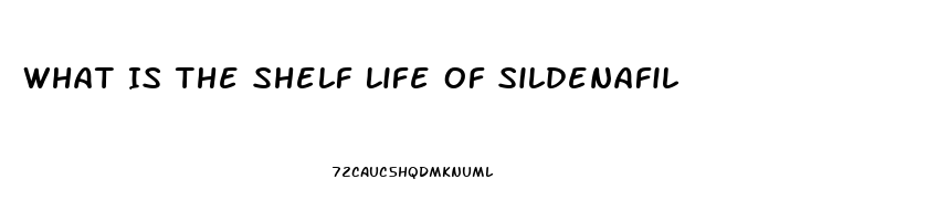 What Is The Shelf Life Of Sildenafil