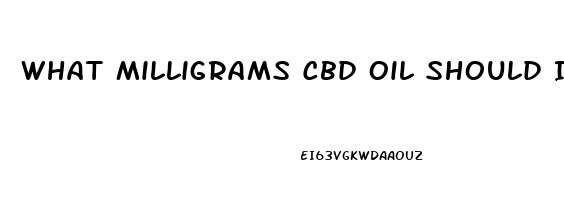 What Milligrams Cbd Oil Should I Give Kids