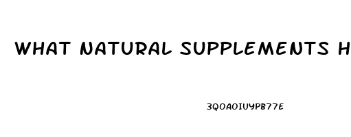 What Natural Supplements Help With Sleep